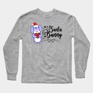 Santa Bunny Long Sleeve T-Shirt